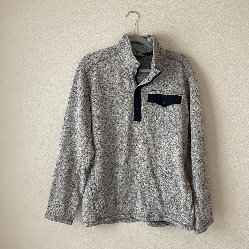 Eddie Bauer Radiator Fleece Snap Pullover